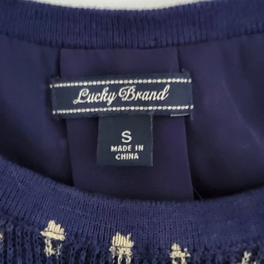 Lucky Brand Split Back Sweater - Picture 6 of 10